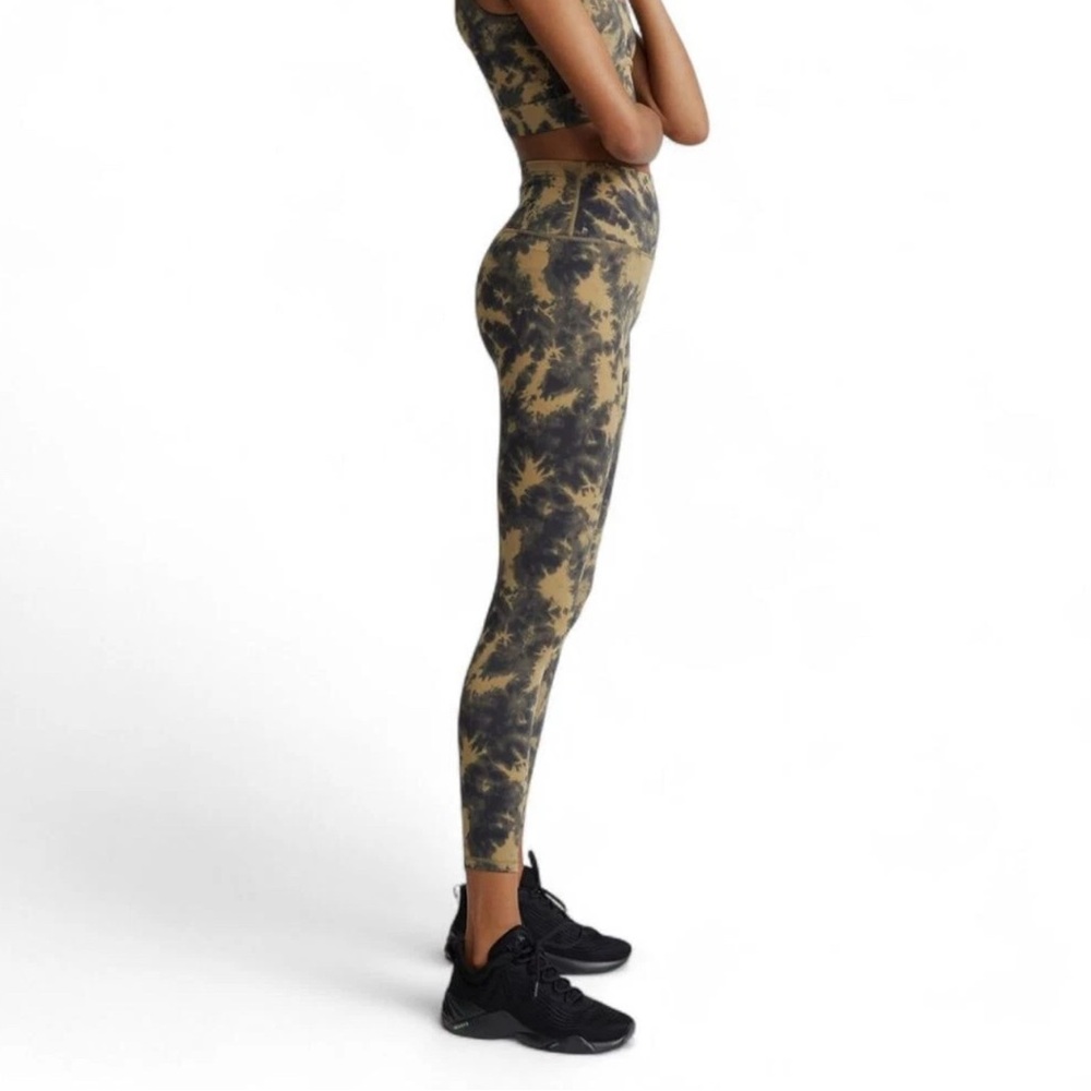 Varley Flaxen Tie Dye Let's‎ Go High Rise Legging Women's sz S Activewear